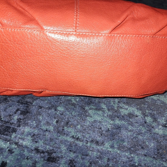 Coach Burnt Orange Bag/Purse - Picture 5 of 13
